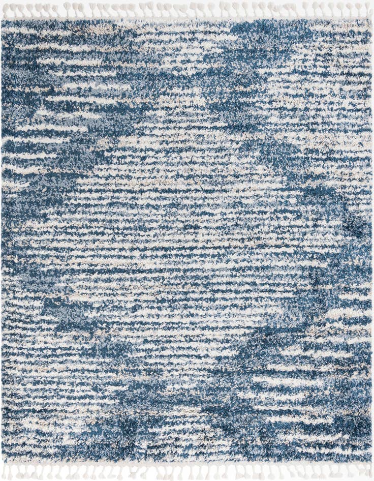Detail image of  7' 10 x 7' 10 Serenity Shag Square Rug