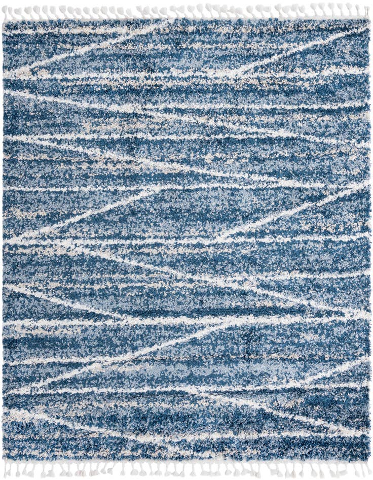 Detail image of  7' 10 x 7' 10 Serenity Shag Square Rug