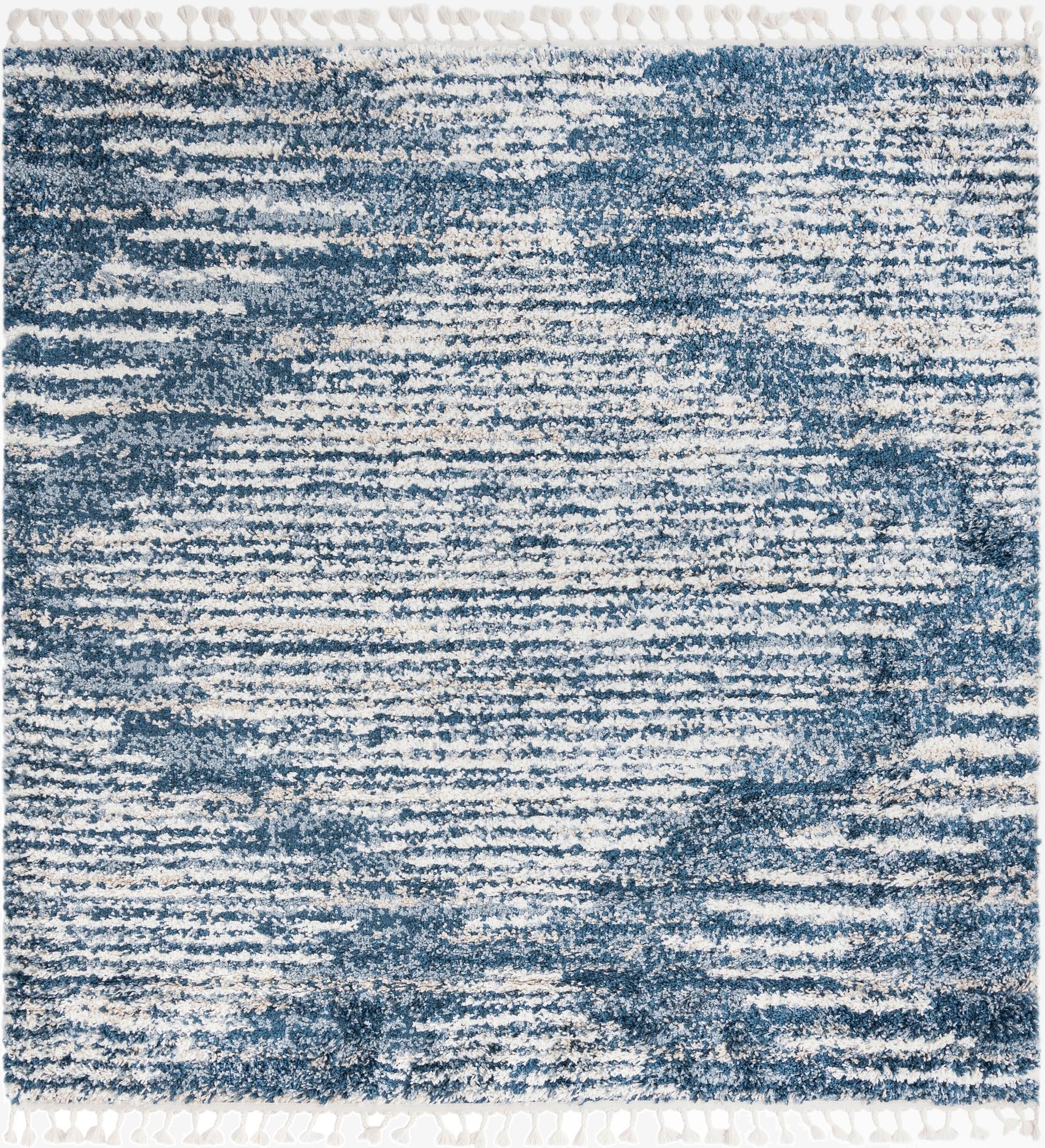  7' 10 x 7' 10 Serenity Shag Square Rug