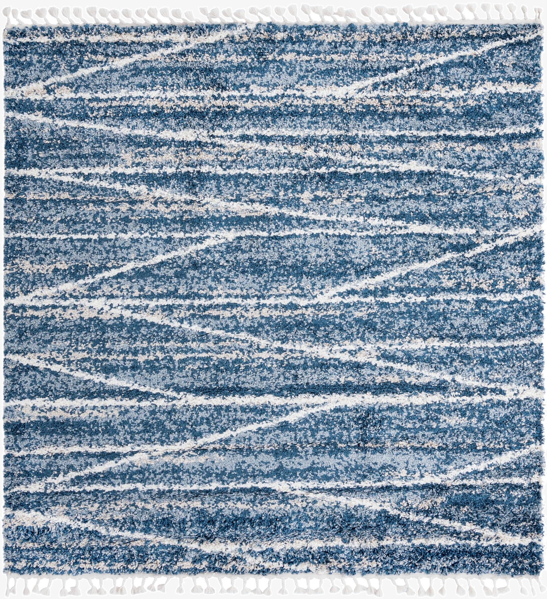  7' 10 x 7' 10 Serenity Shag Square Rug