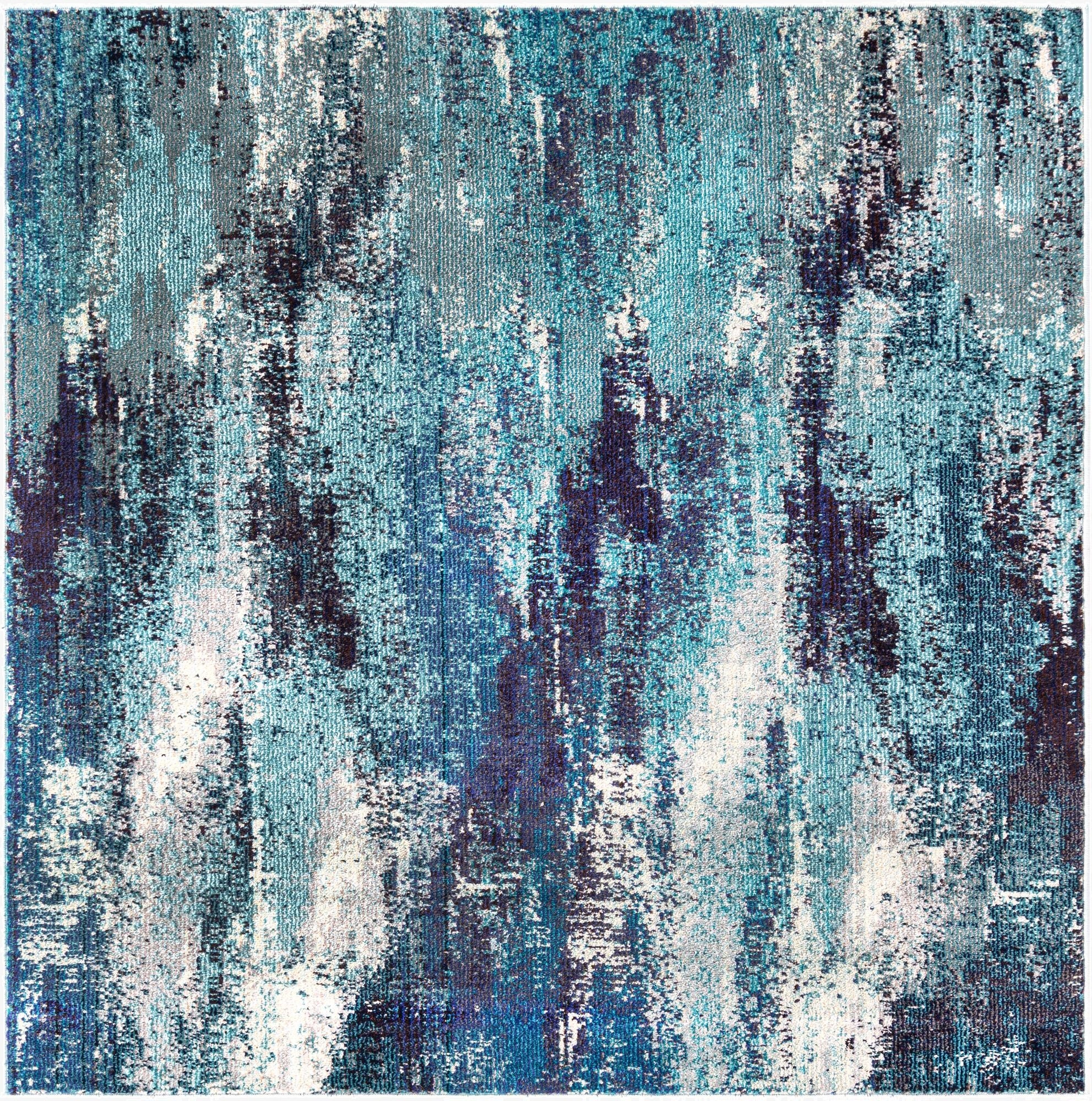  5' 3 x 5' 3  Washable Sevilla Square Rug