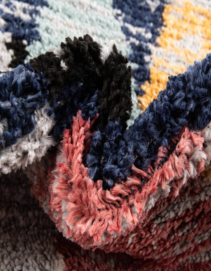 Detail image of  5' 3 x 5' 3 Tagine Square Rug