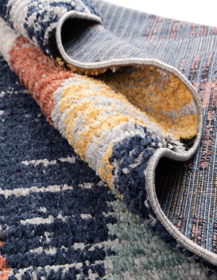 Detail image of  5' 3 x 5' 3 Tagine Square Rug