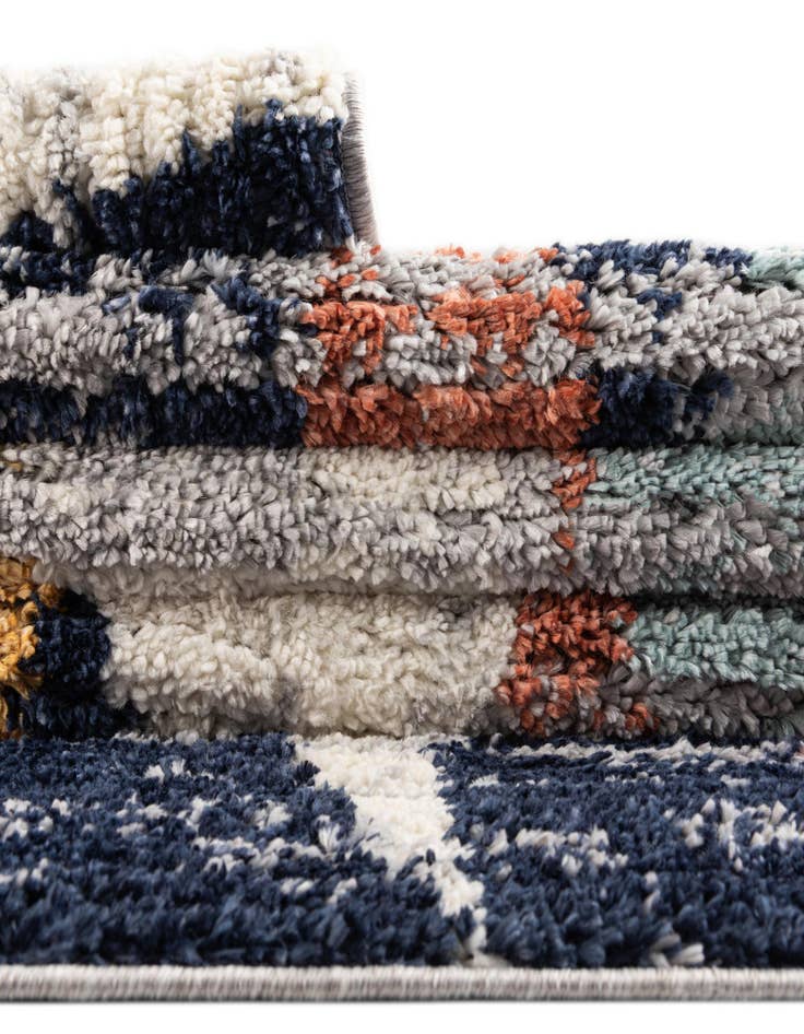 Detail image of  5' 3 x 5' 3 Tagine Square Rug