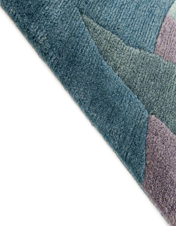 Detail image of  3' 5 x 3' 5  Hand Knotted Tibet Wool Square Rug