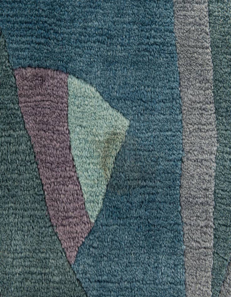 Detail image of  3' 5 x 3' 5  Hand Knotted Tibet Wool Square Rug