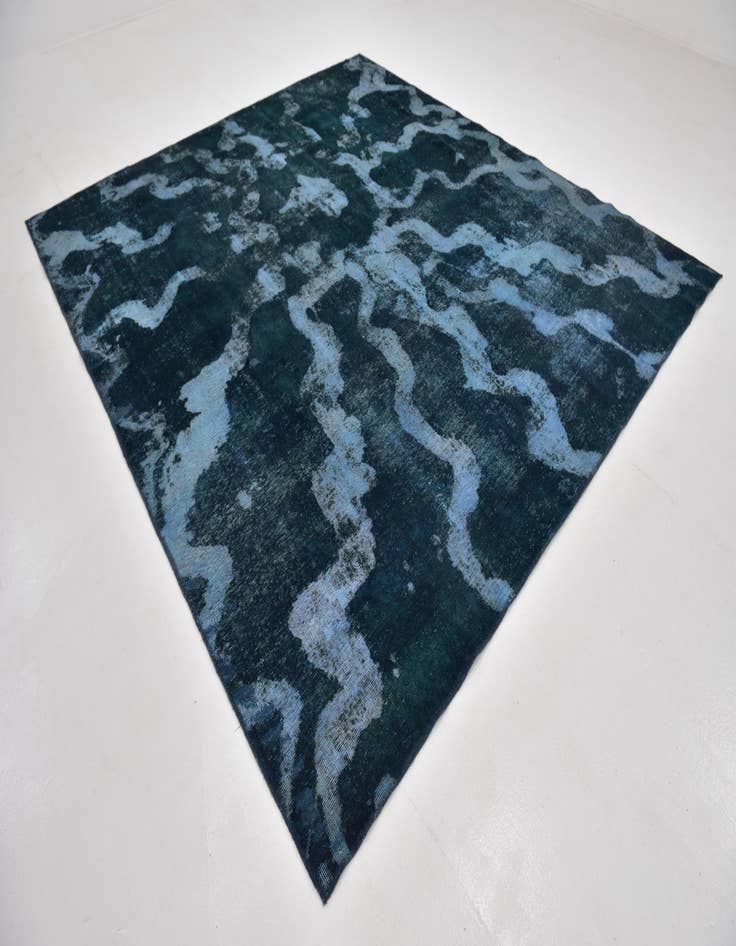 Detail image of  8' 10 x 9' 9  Hand Knotted Ultra Vintage Persian Wool Square Rug