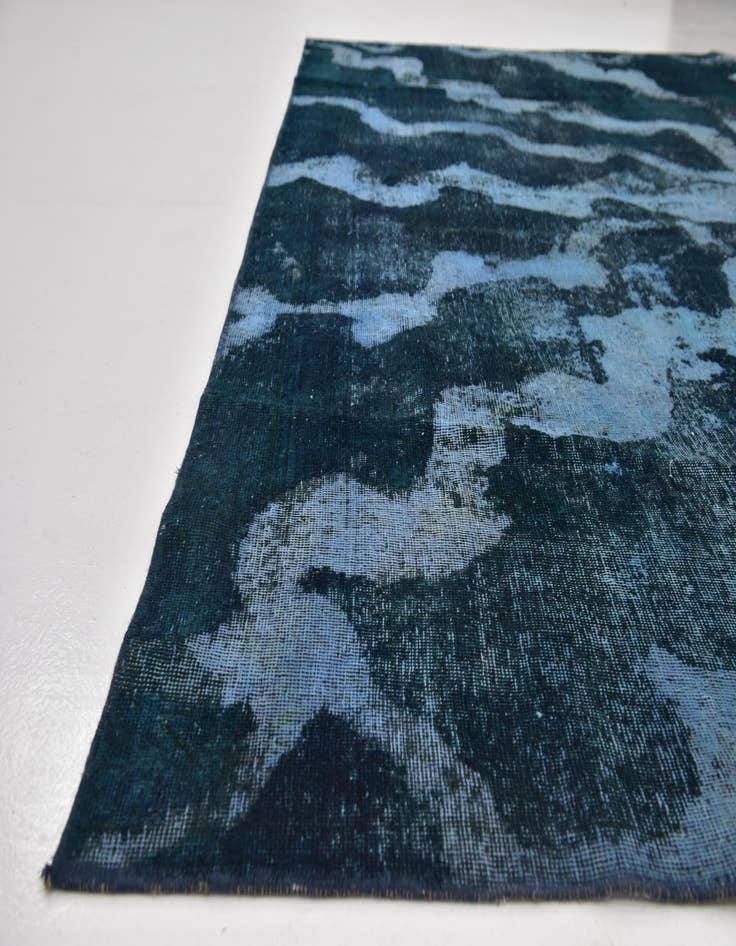 Detail image of  8' 10 x 9' 9  Hand Knotted Ultra Vintage Persian Wool Square Rug