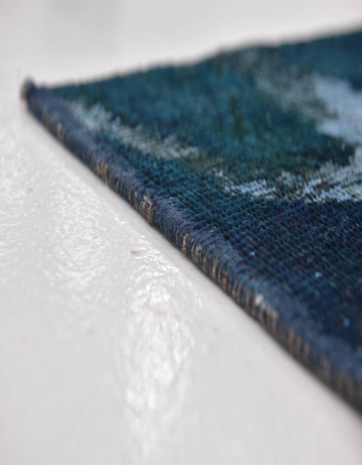 Detail image of  8' 10 x 9' 9  Hand Knotted Ultra Vintage Persian Wool Square Rug