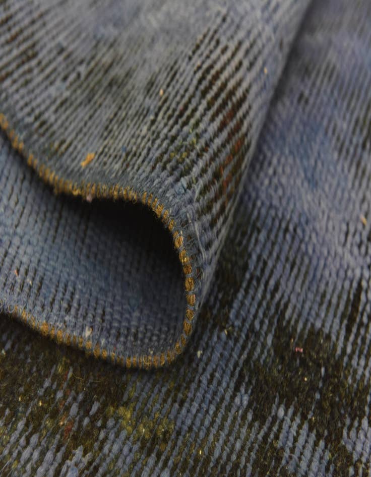 Detail image of  6' x 6' 10  Hand Knotted Ultra Vintage Persian Wool Square Rug