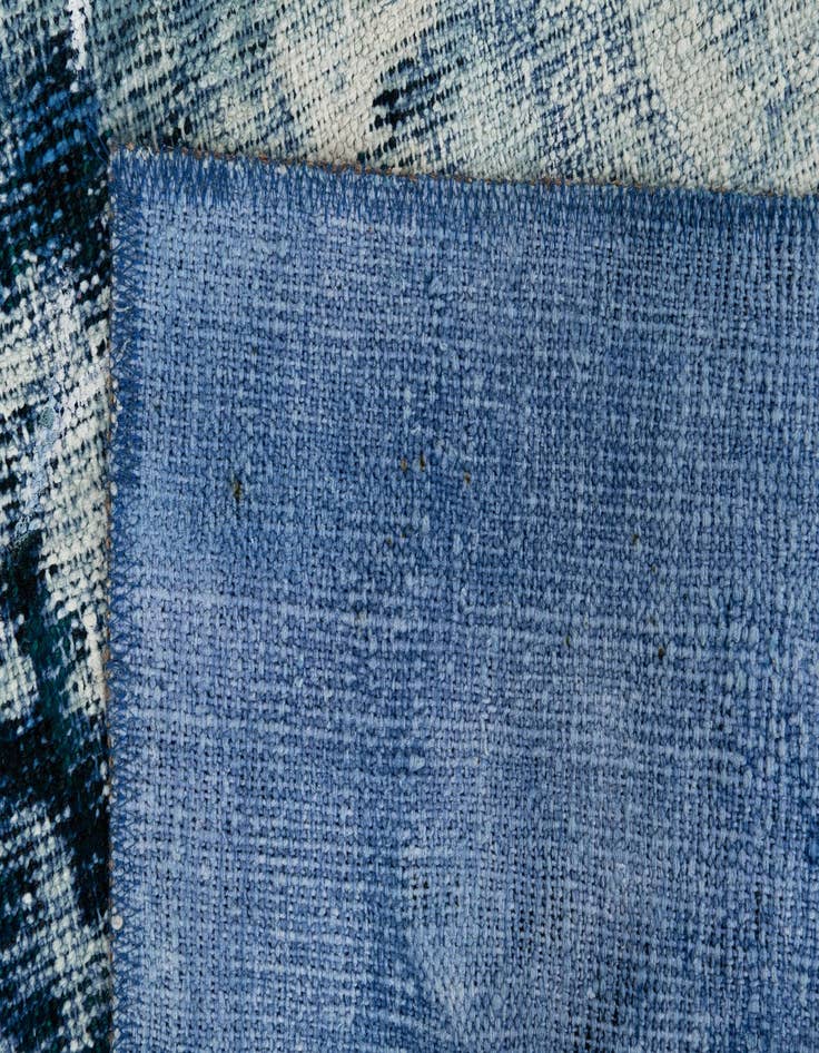 Detail image of  4' 8 x 5' 2  Hand Knotted Ultra Vintage Persian Wool Square Rug