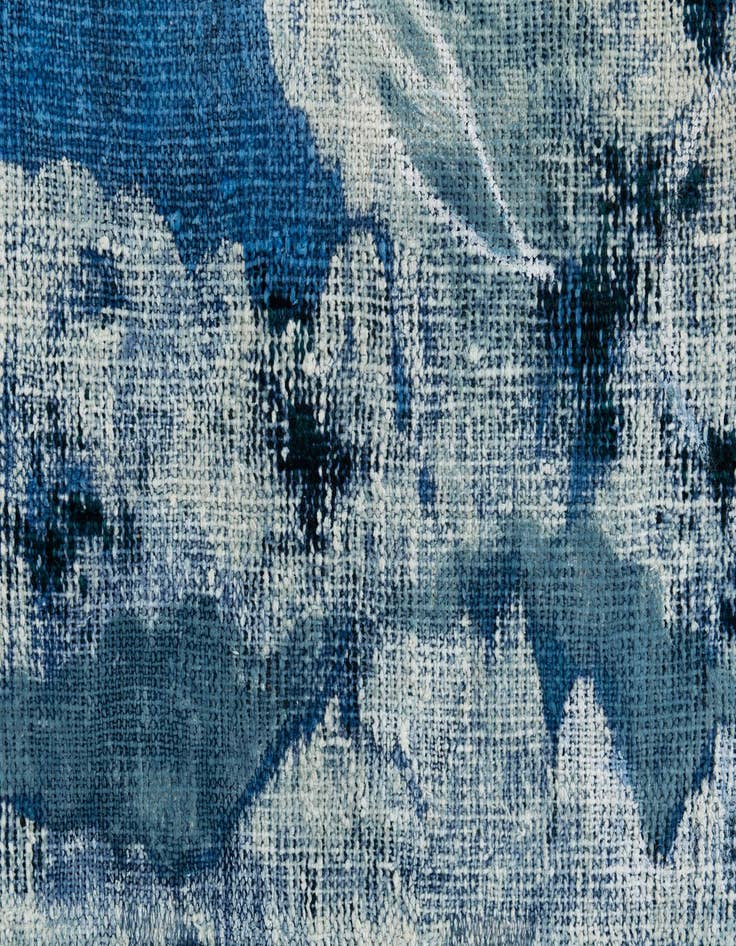 Detail image of  4' 8 x 5' 2  Hand Knotted Ultra Vintage Persian Wool Square Rug