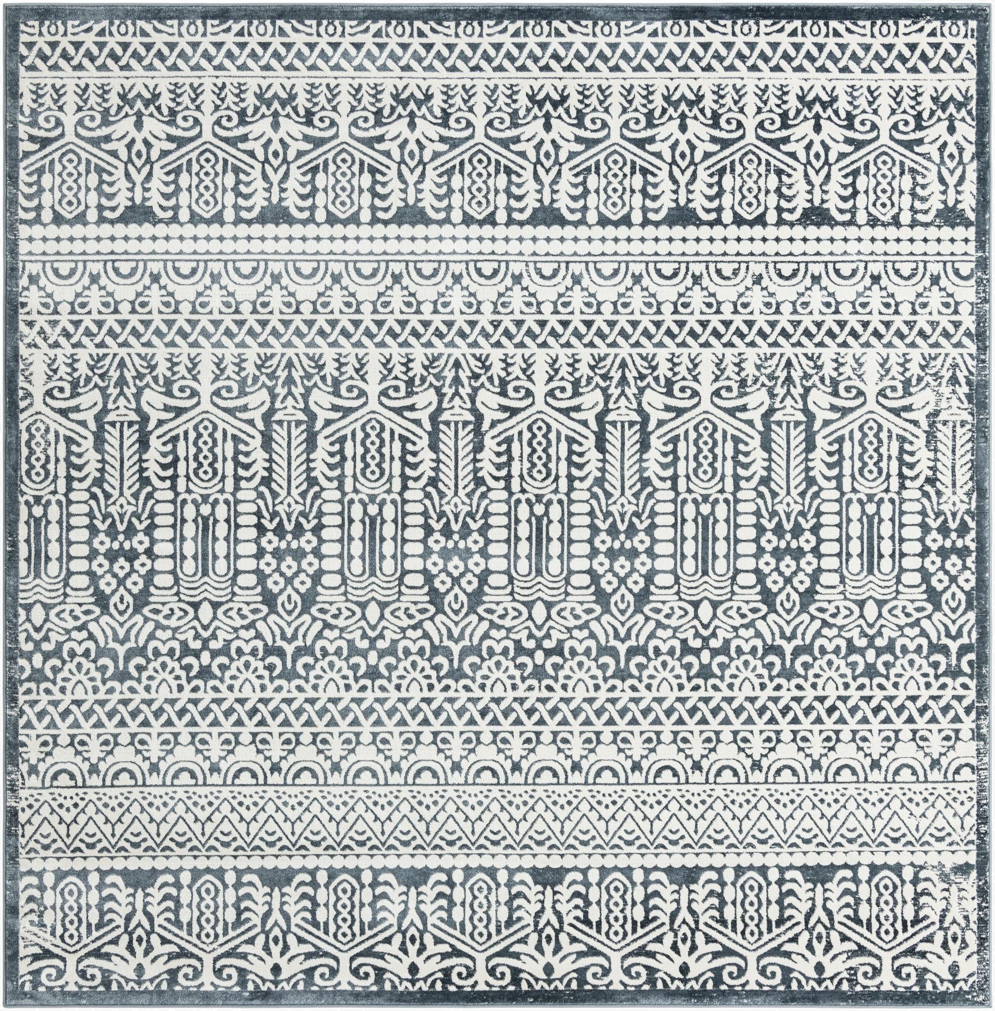 Jill Zarin 7' 10 x 7' 10 Uptown Cloisters Square Rug