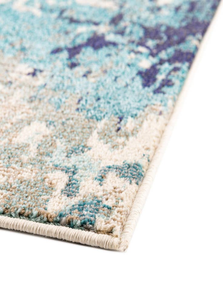 Detail image of  7' 10 x 7' 10  Washable Vivid Square Rug