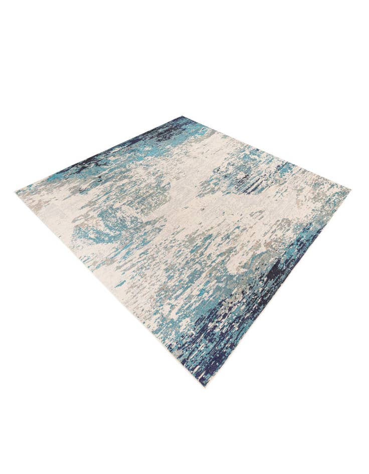9' 10 x 9' 10  Washable Vivid Square Rug