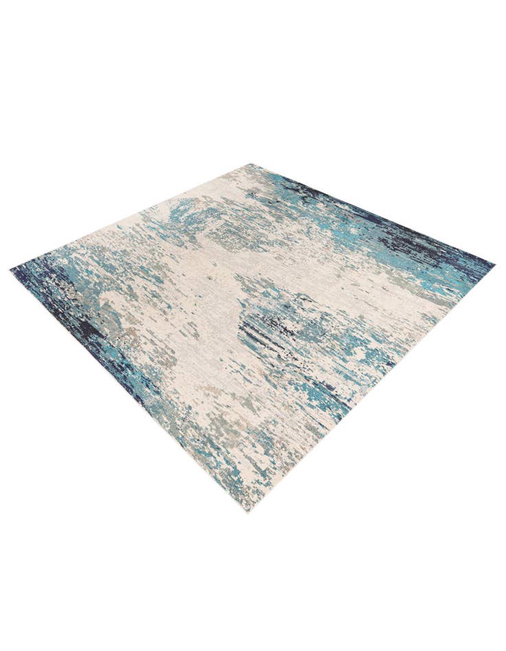 9' 10 x 9' 10  Washable Vivid Square Rug