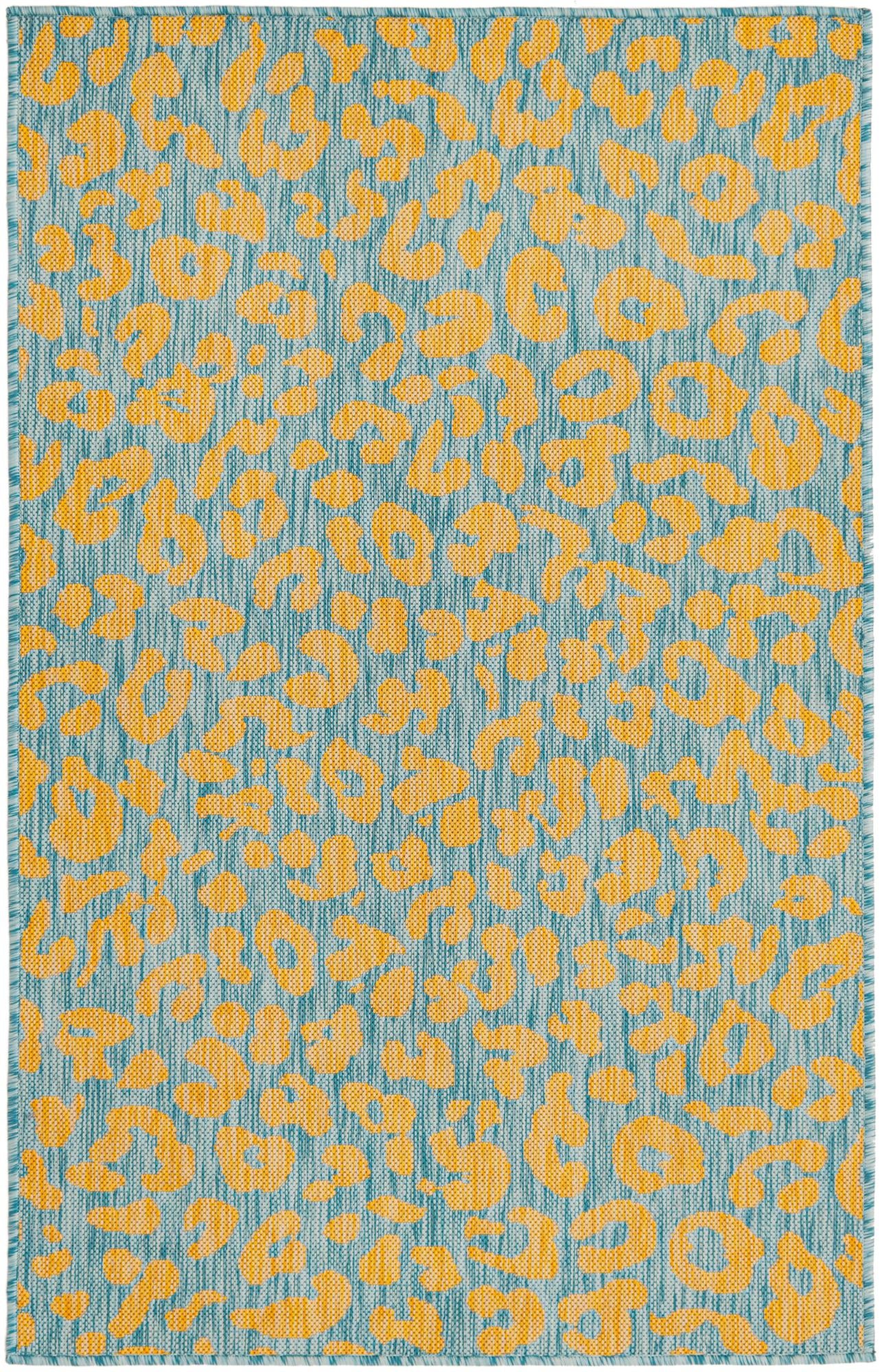 Rug Blue Yellow Swatch link