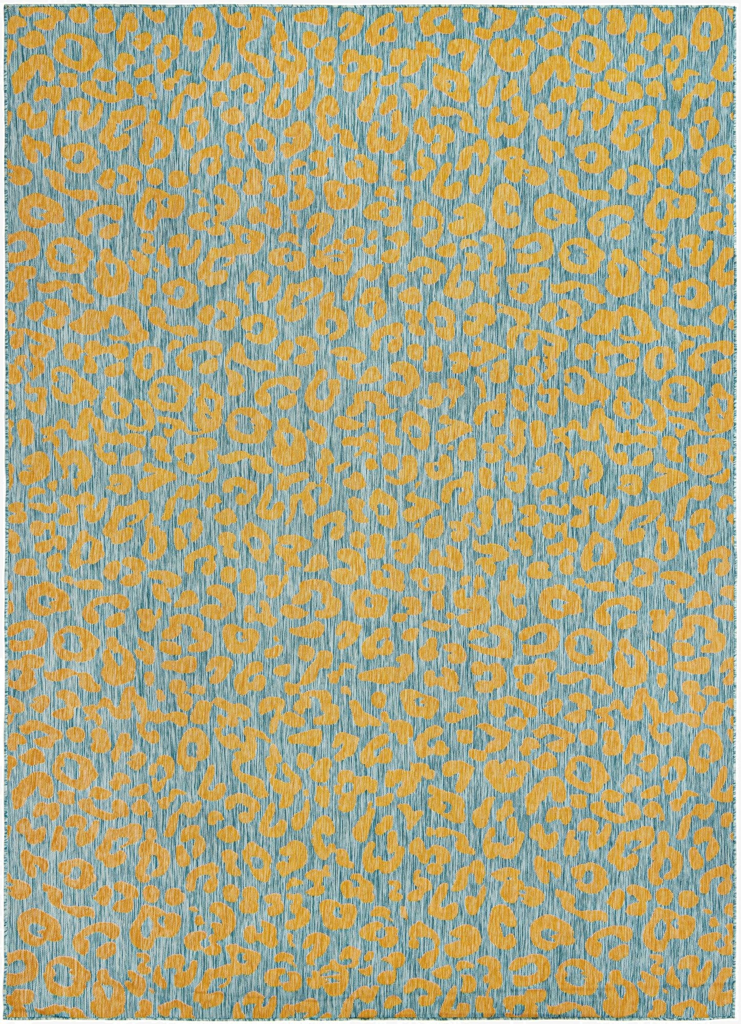  10' x 14'  Washable Safari Indoor / Outdoor Rug