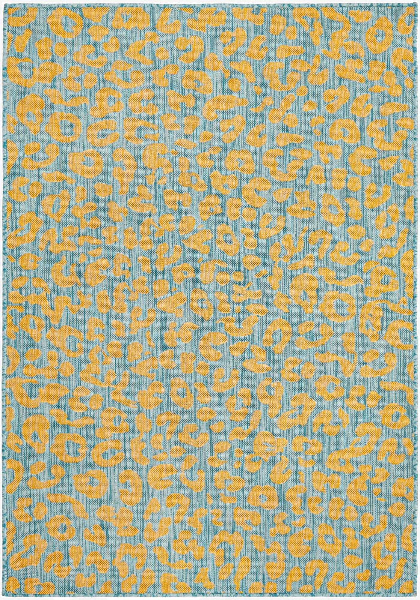  4' x 6'  Washable Safari Indoor / Outdoor Rug