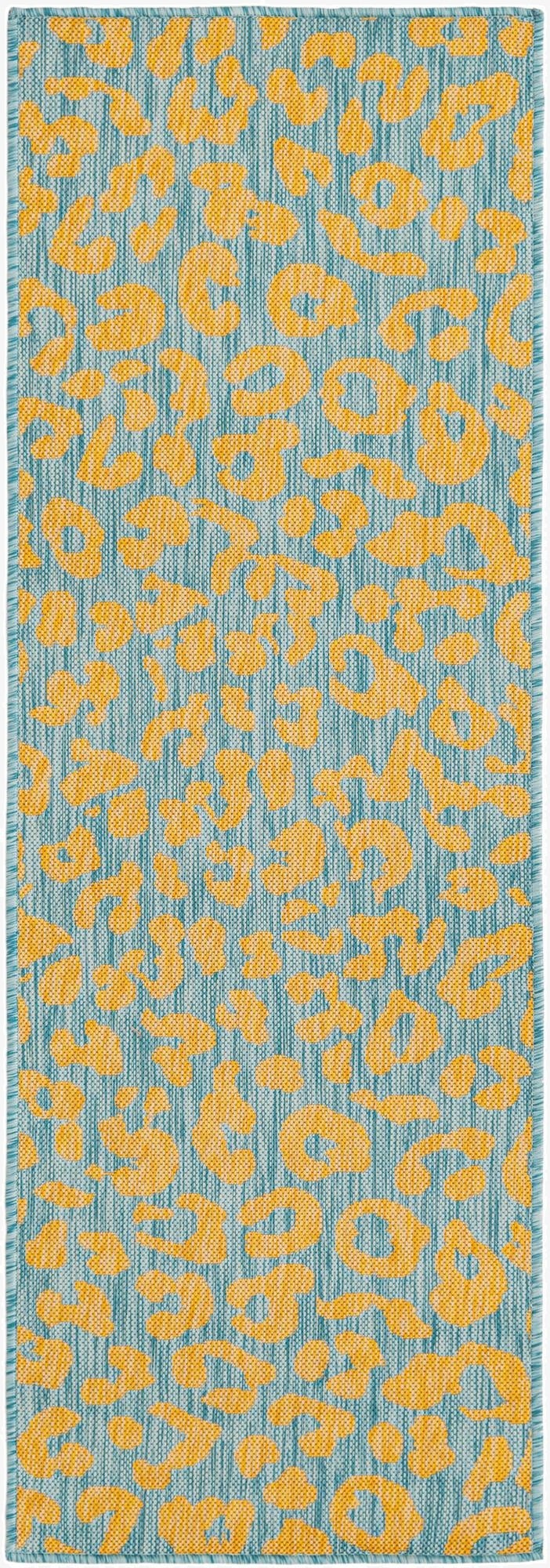  2' x 6'  Washable Safari Indoor / Outdoor Runner Rug