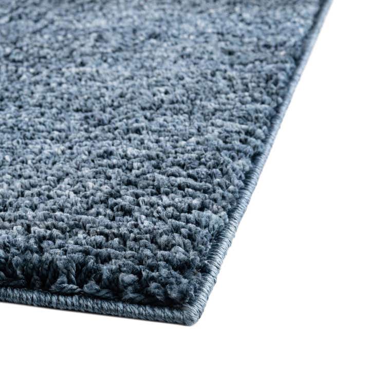 Blueberry Blue 2' x 3' Jill Zarin Shaggy Chic Rug | Rugs.com