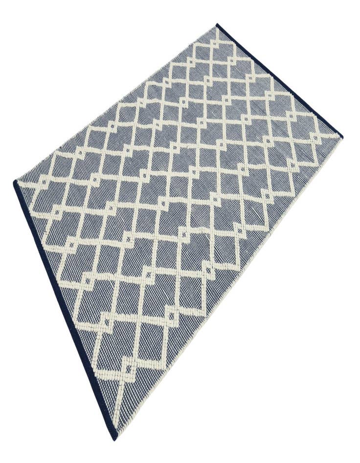 Detail image of  4' 1 x 6' 1  Hand Knotted Jill Zarin Dorset Rug