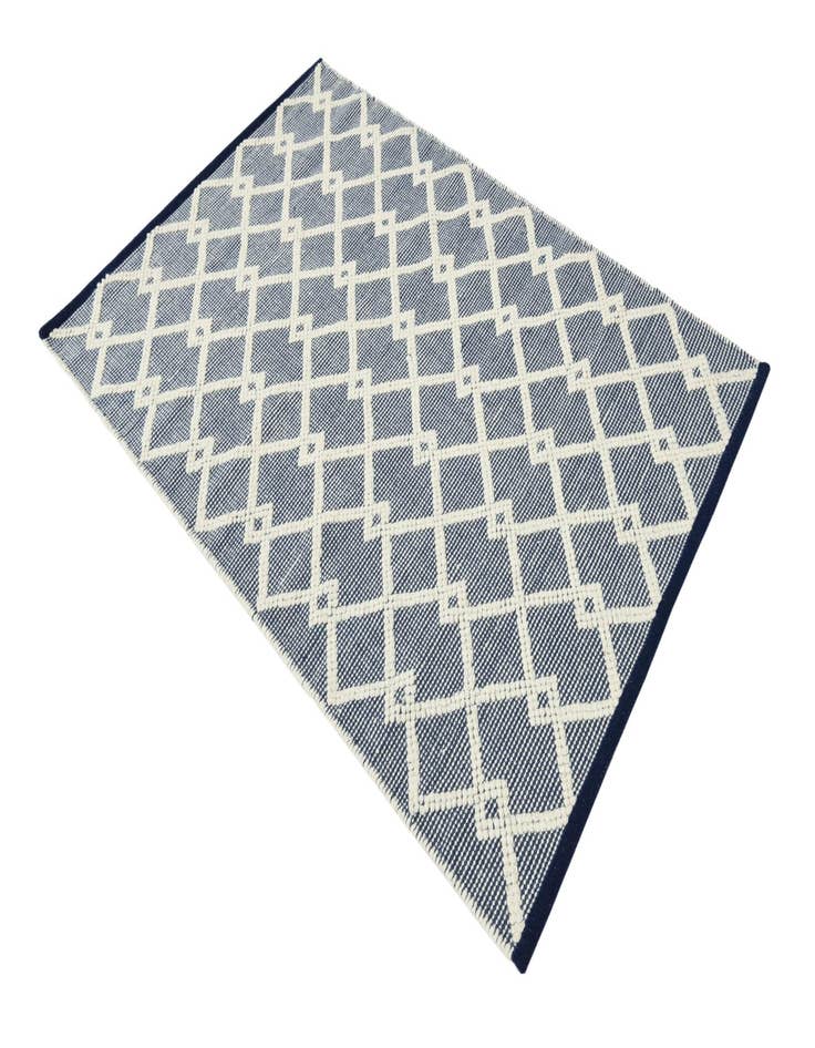 Detail image of  4' 1 x 6' 1  Hand Knotted Jill Zarin Dorset Rug