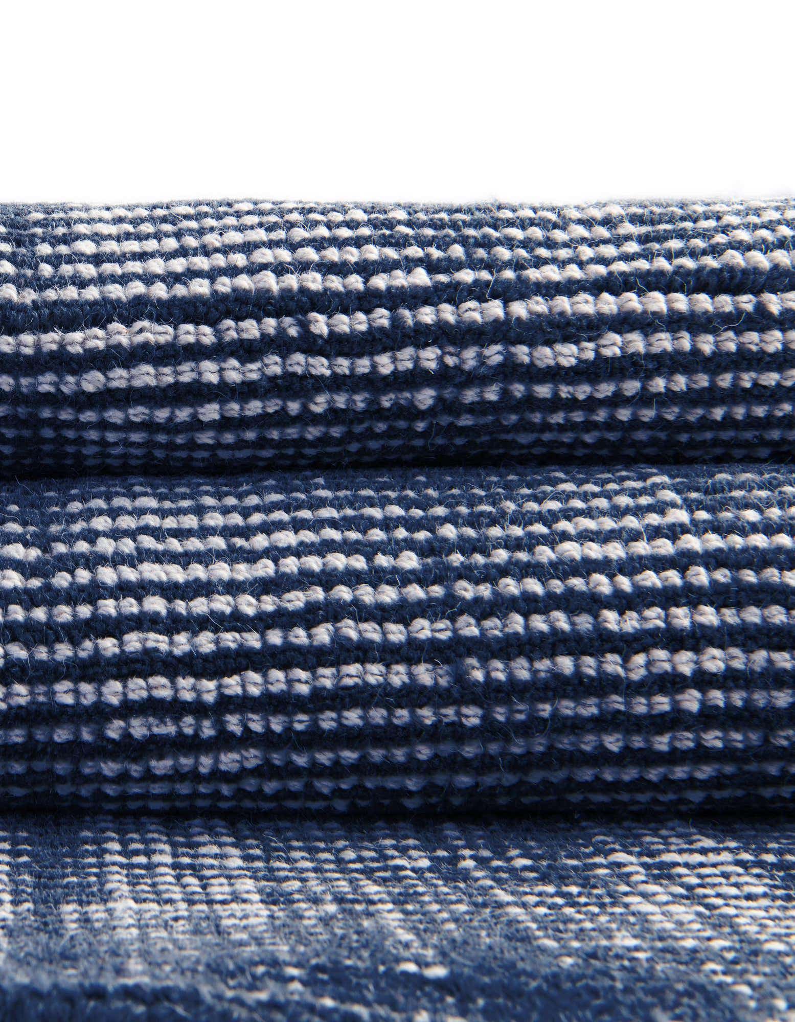 Blueberry 9' x 12' Hand Woven Jill Zarin English Manor Farmhouse Wool ...