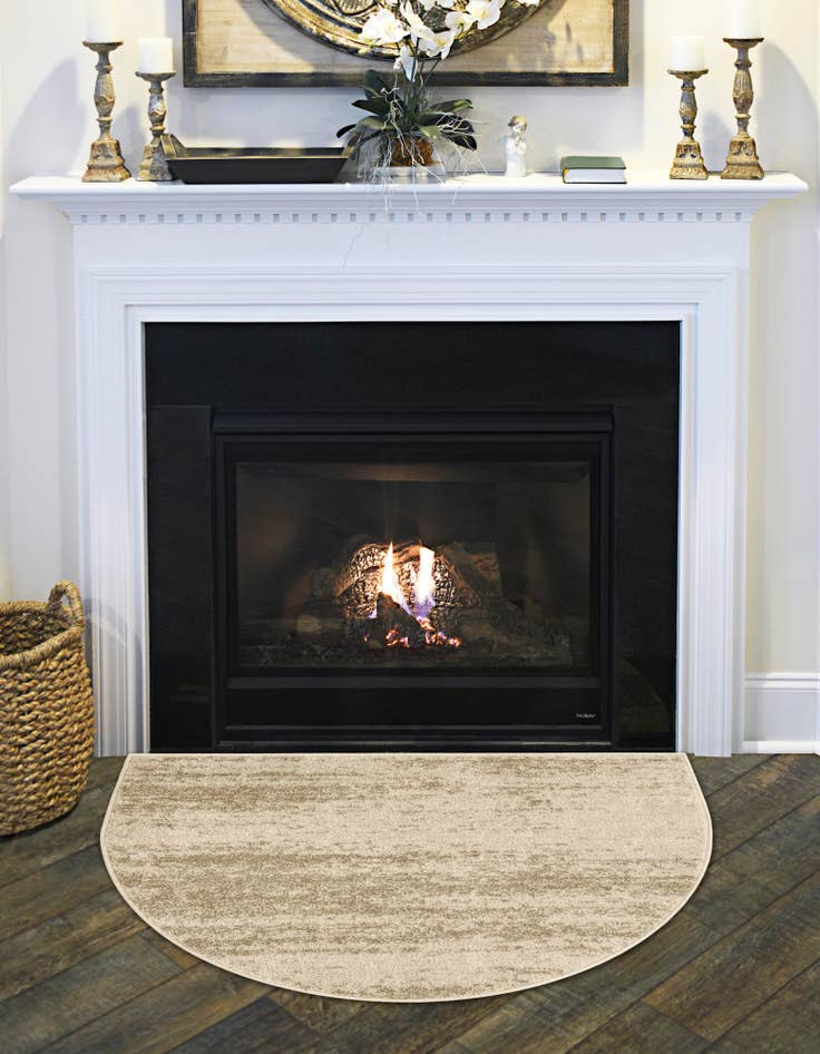 Detail image of  2' 7 x 4' Angelica Hearth Rug