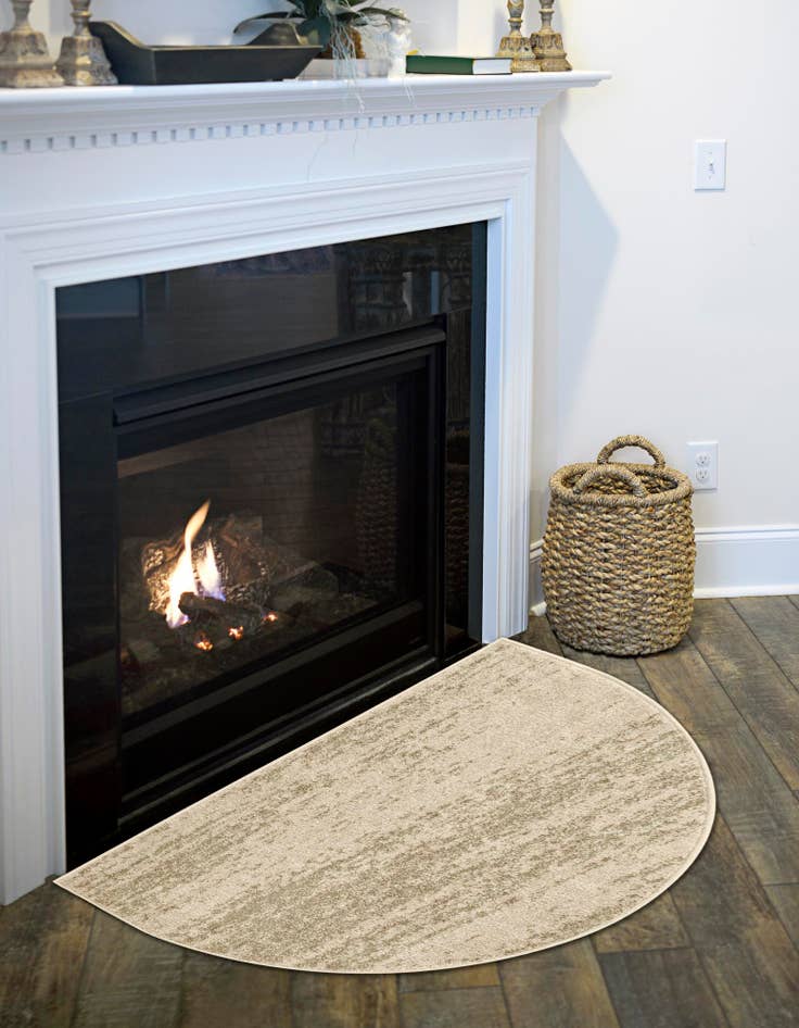 Detail image of  2' 7 x 4' Angelica Hearth Rug