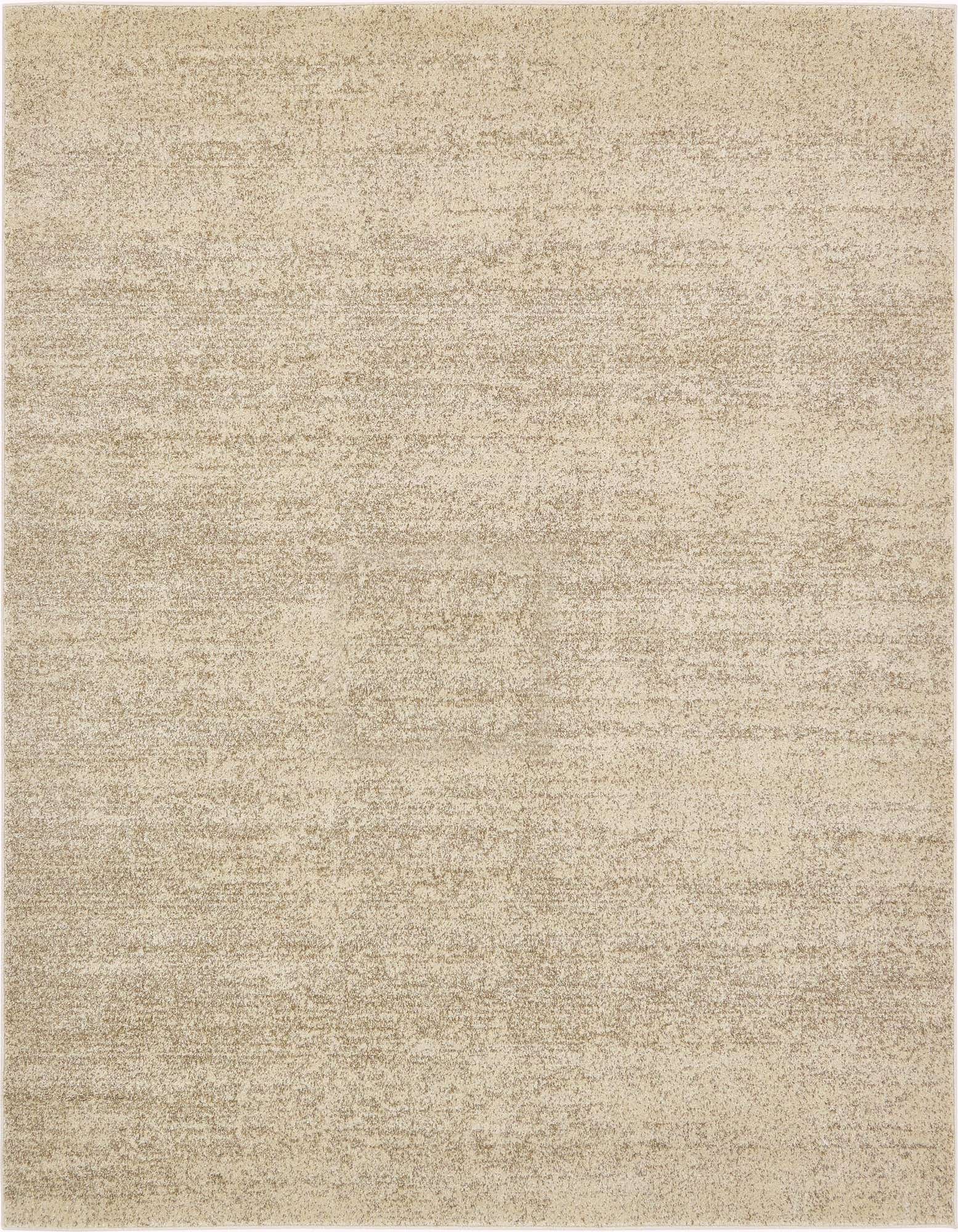 A 7' 10 x 7' 10 square Bone Beige area rug with a subtle textured, solid pattern, ideal for indoor spaces.