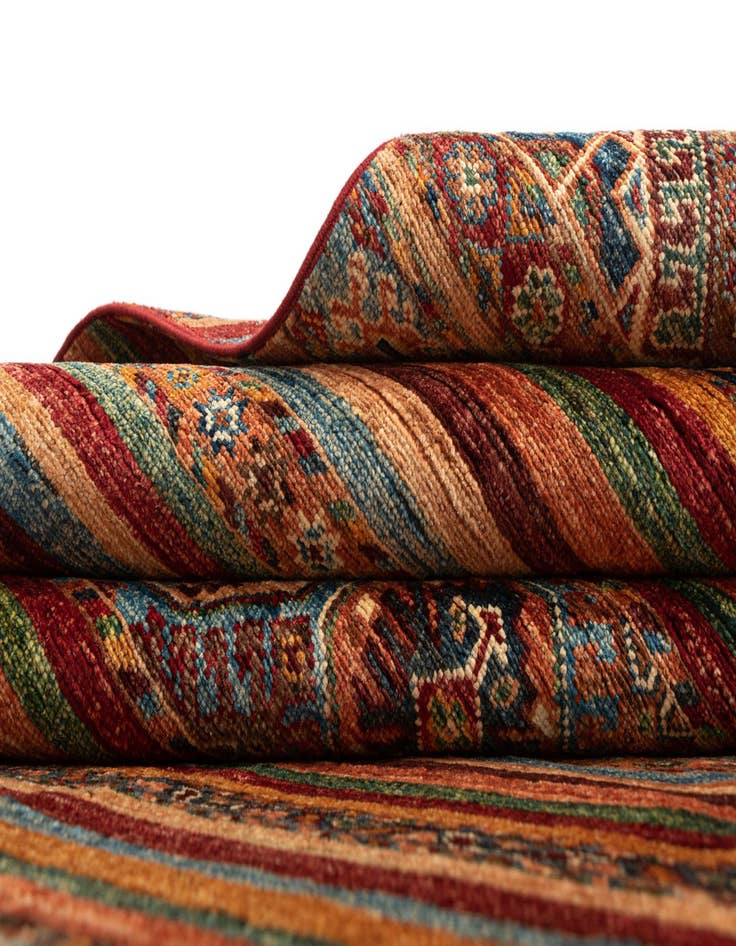 Detail image of  5' 9 x 8' 2 Ariana Ziegler Wool Rug