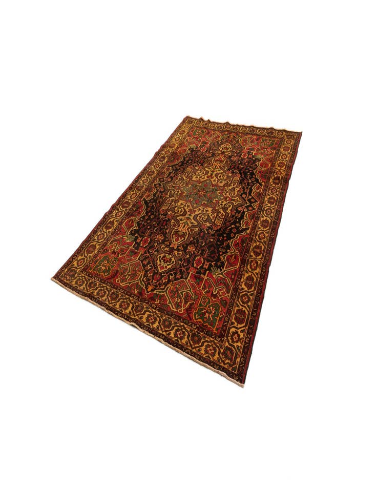 Detail image of  6' 10 x 10' Bachtiar Wool Rug