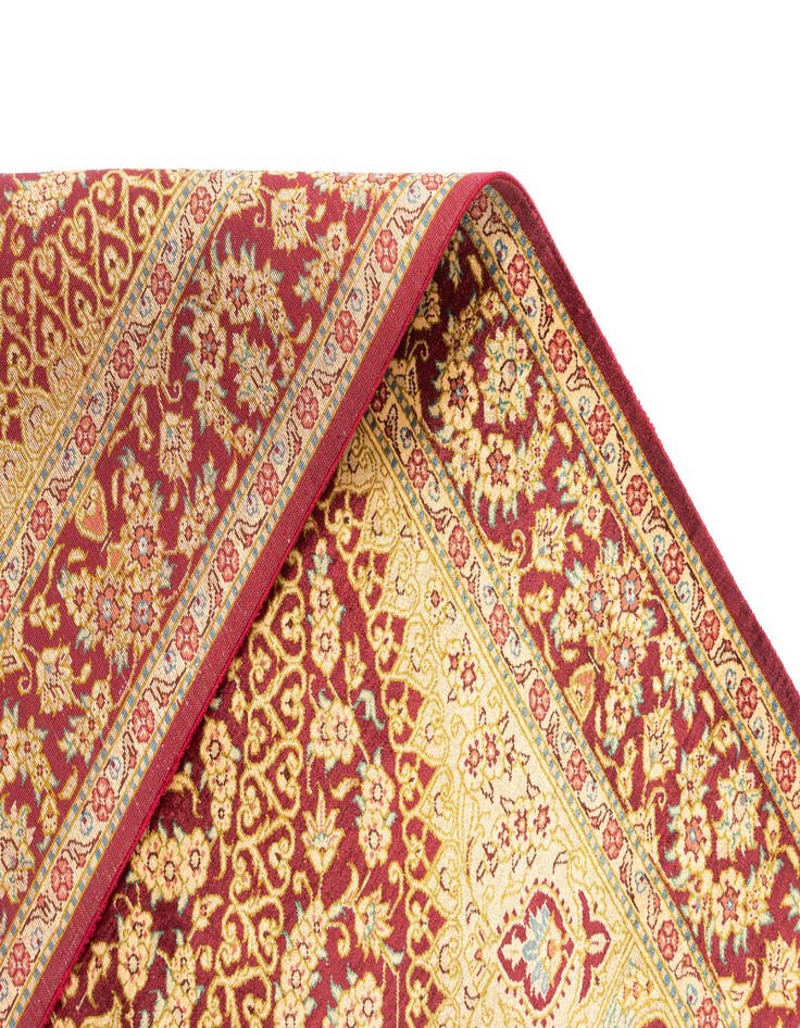 Detail image of  3' 3 x 4' 11 Ghom Silk Rug