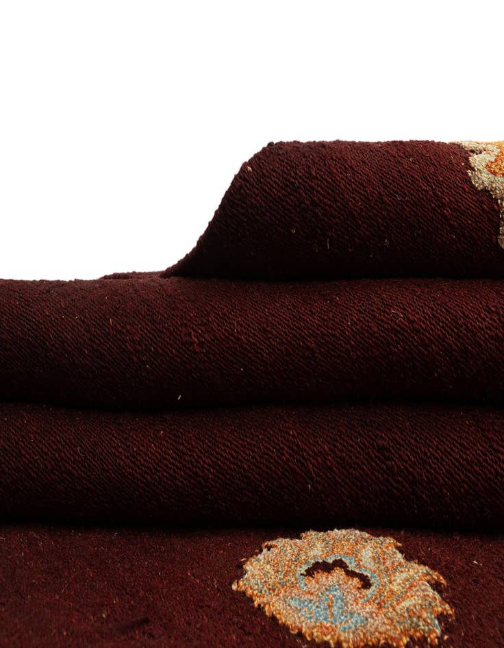 Detail image of  6' 1 x 8' 8 Juma Wool Rug