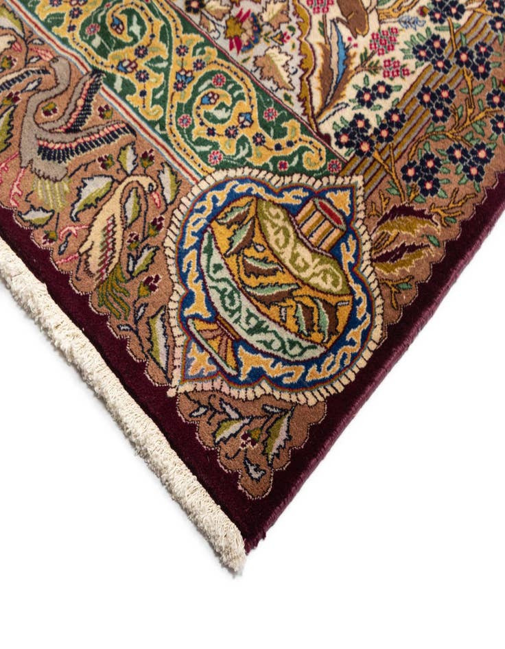 Detail image of  9' 10 x 12' 9 Kashmar Wool Rug