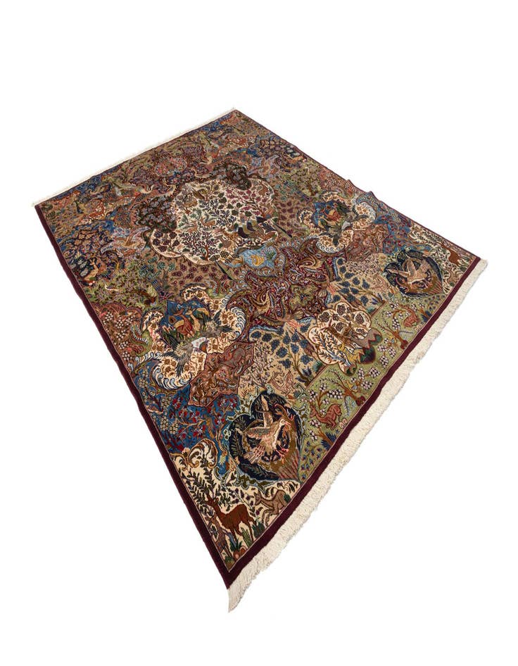 Detail image of  9' 10 x 12' 8 Kashmar Wool Rug