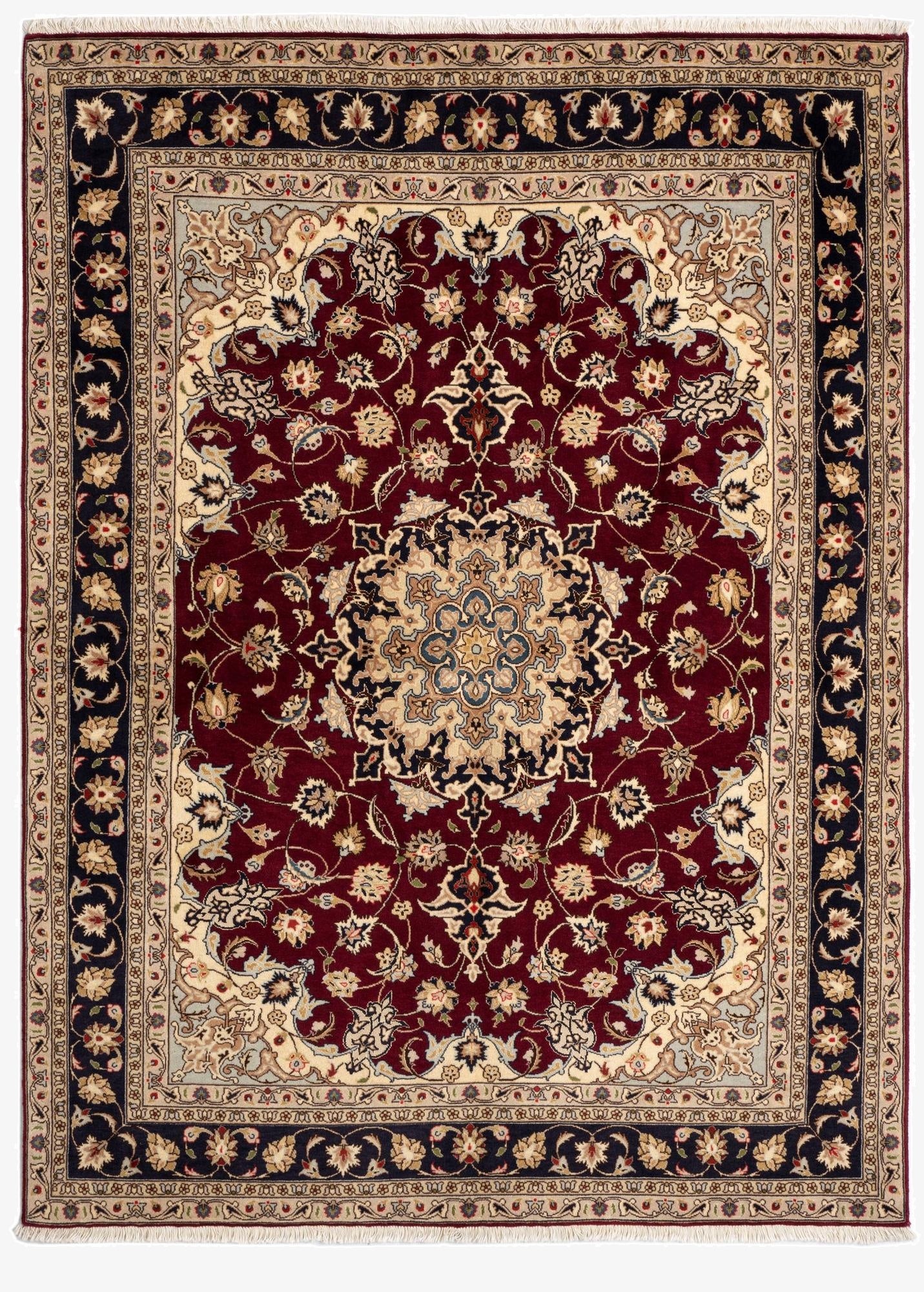 5' 1 x 6' 11 Tabriz Rug