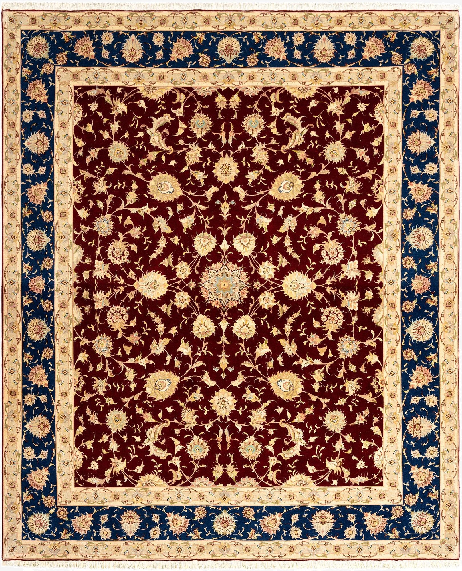  8' 1 x 9' 8 Tabriz Rug