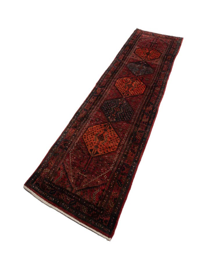 Detail image of  4' x 13' 1 Ardabil Wool Runner Rug