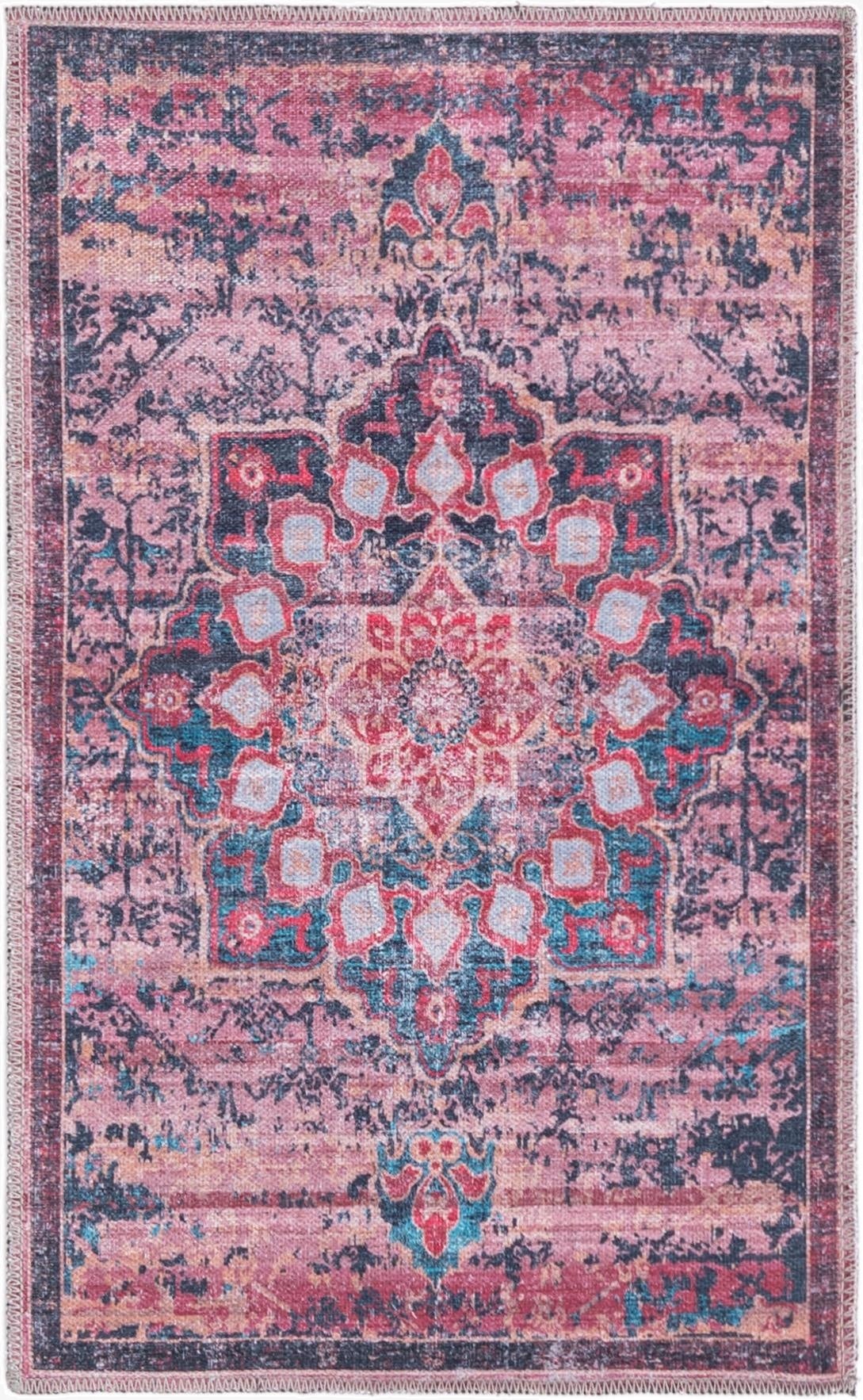  2' x 3'  Washable Francesca Rug