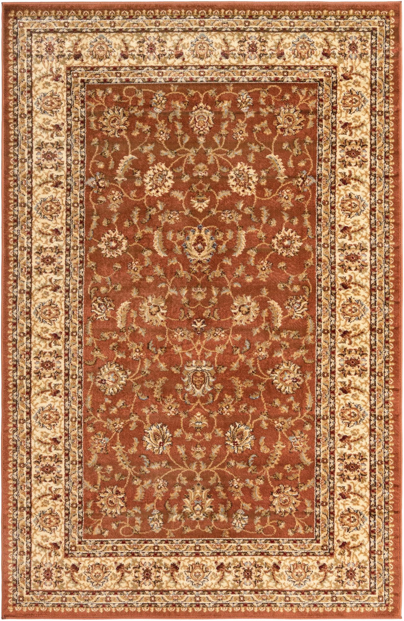 Rug Brick Red Light Rose Swatch link