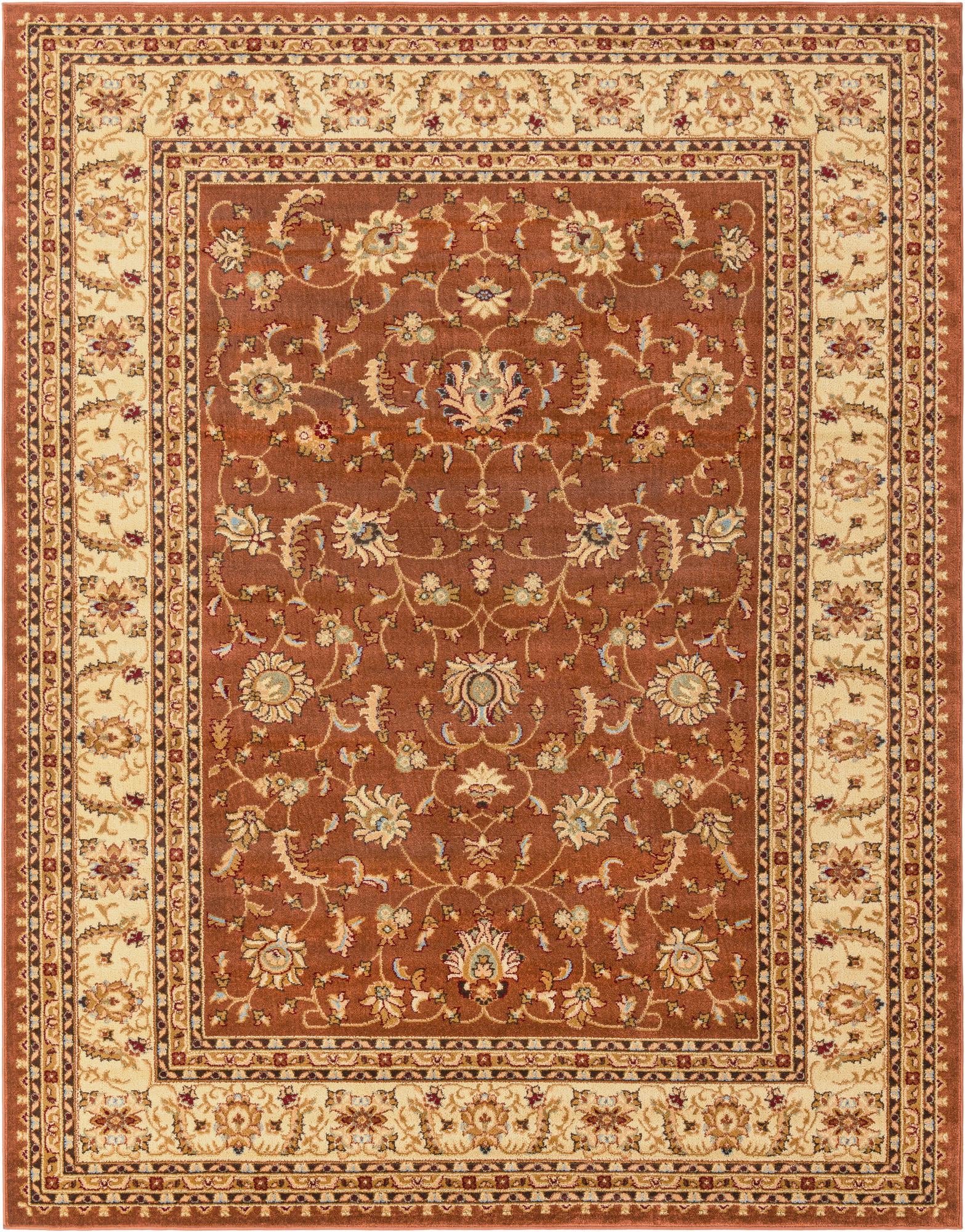Rug Brick Red Light Rose Swatch link
