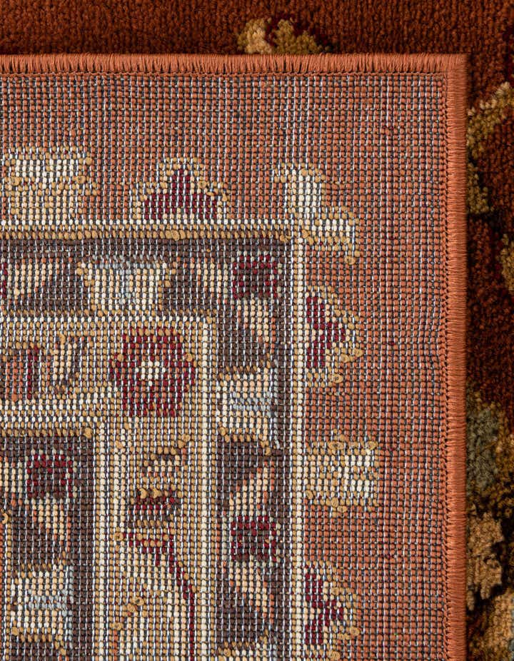 Brick Red Light Rose 2' 7 x 10' Aditi Runner Rug | Rugs.com