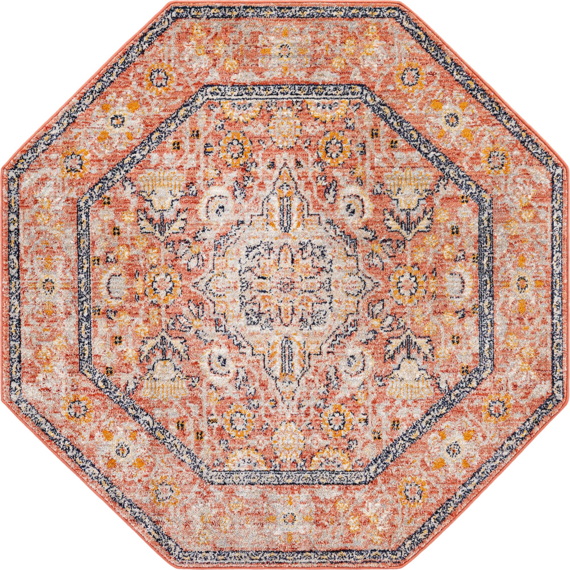  5' x 5' Lola Octagon Rug