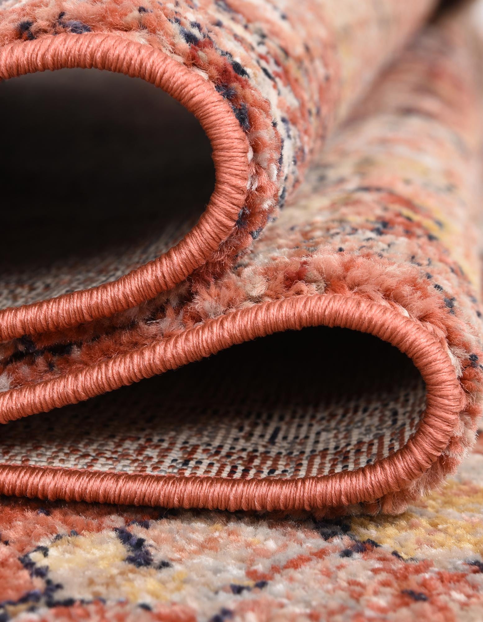 Brick Red 7' 10 x 7' 10 Lola Octagon Rug | Rugs.com