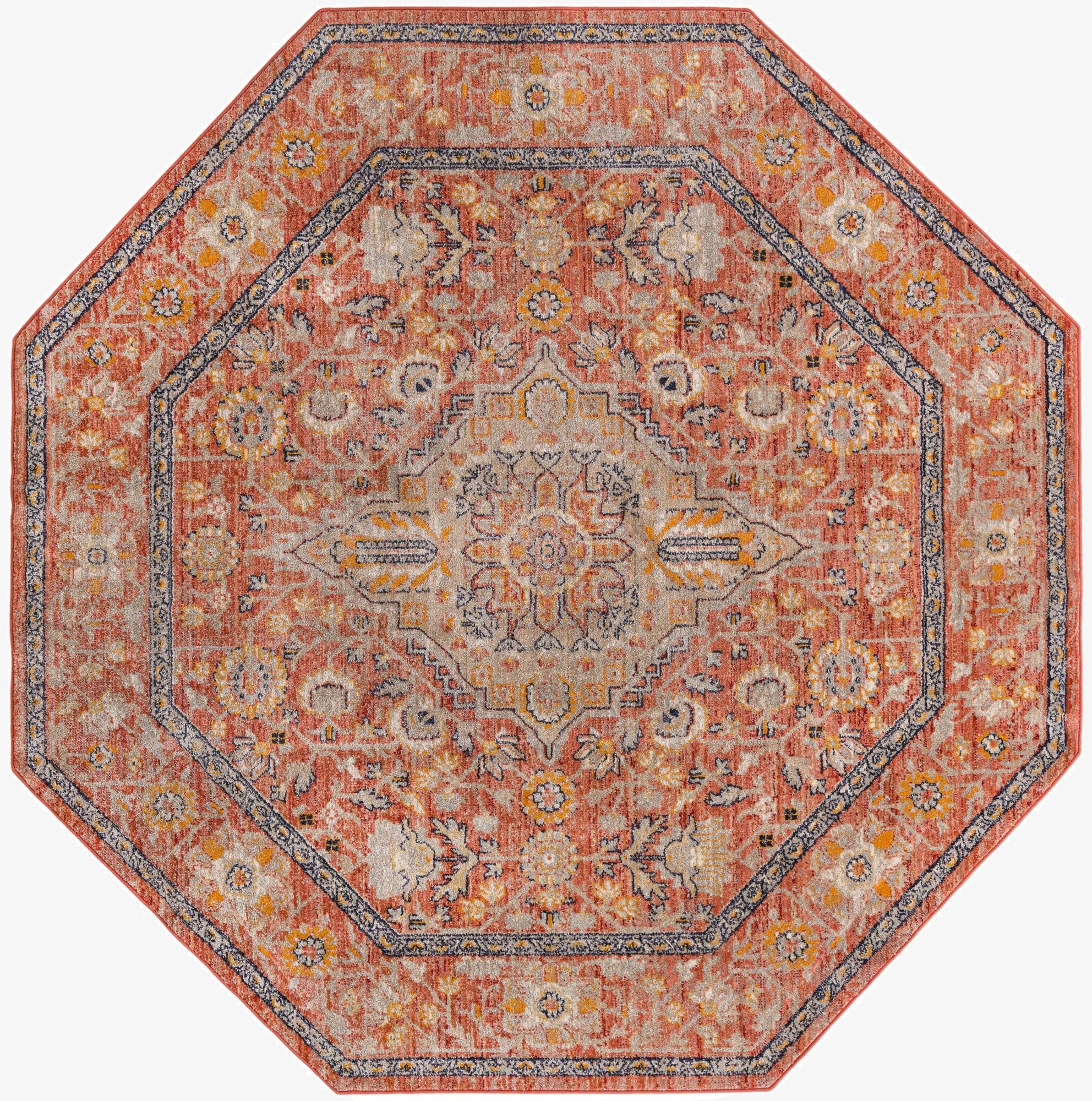  7' 10 x 7' 10 Lola Octagon Rug