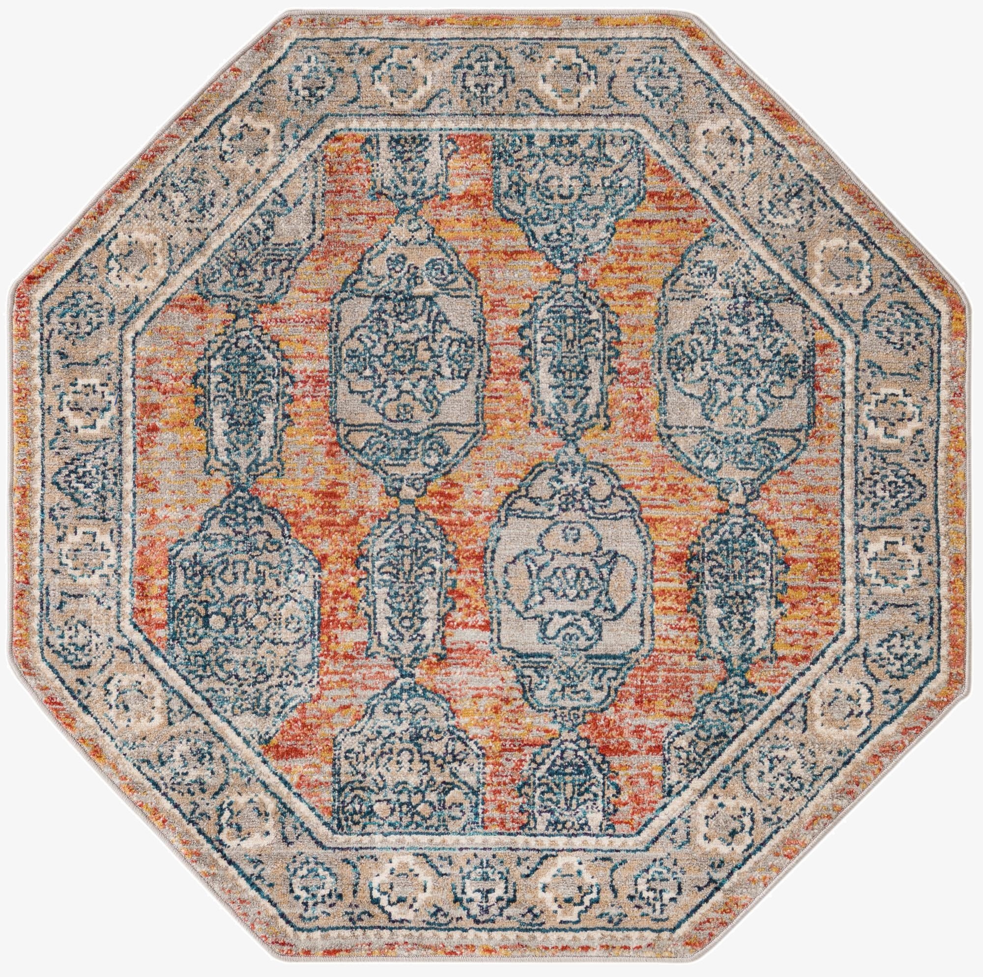  4' x 4' Lola Octagon Rug