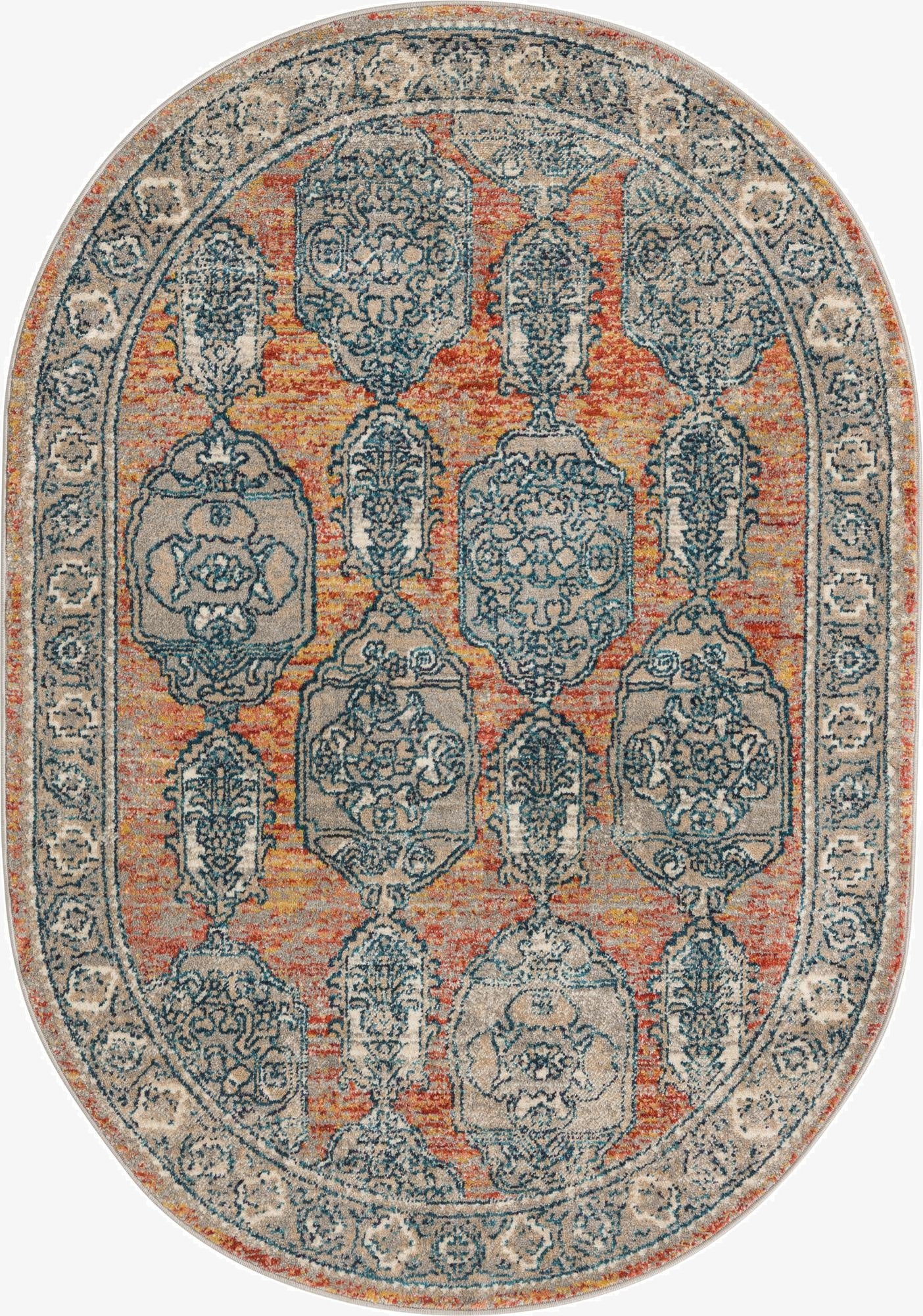  4' x 6' Lola Oval Rug