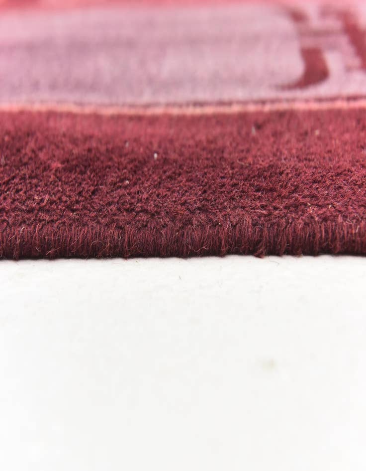 Detail image of  8' 10 x 11' 10  Hand Knotted Antique Finish Wool Rug